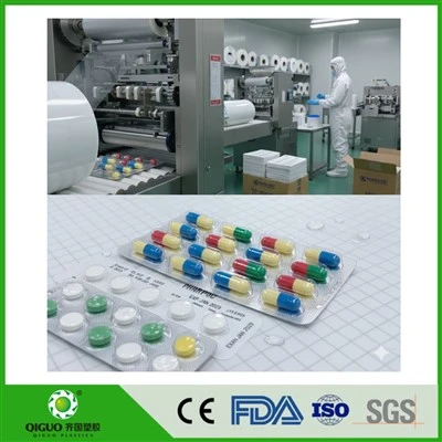 충격-개질 PVC/PVDC 블리스터 필름: 국제 제약 물류를 위한 강화된 낙하 테스트 성능